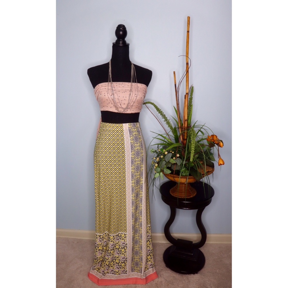 Established 1946 Bohemian Maxi Length Skirt